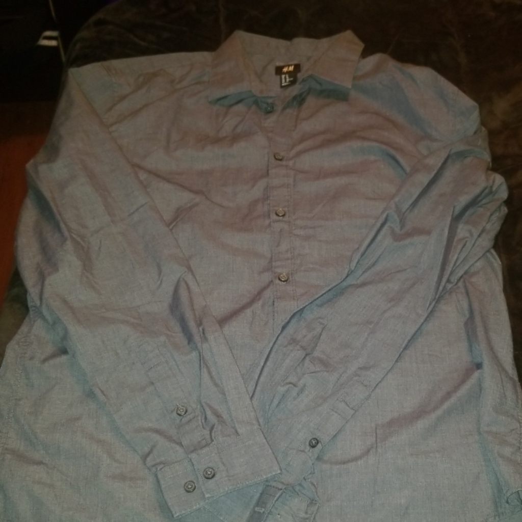 Gray H&M Button Down